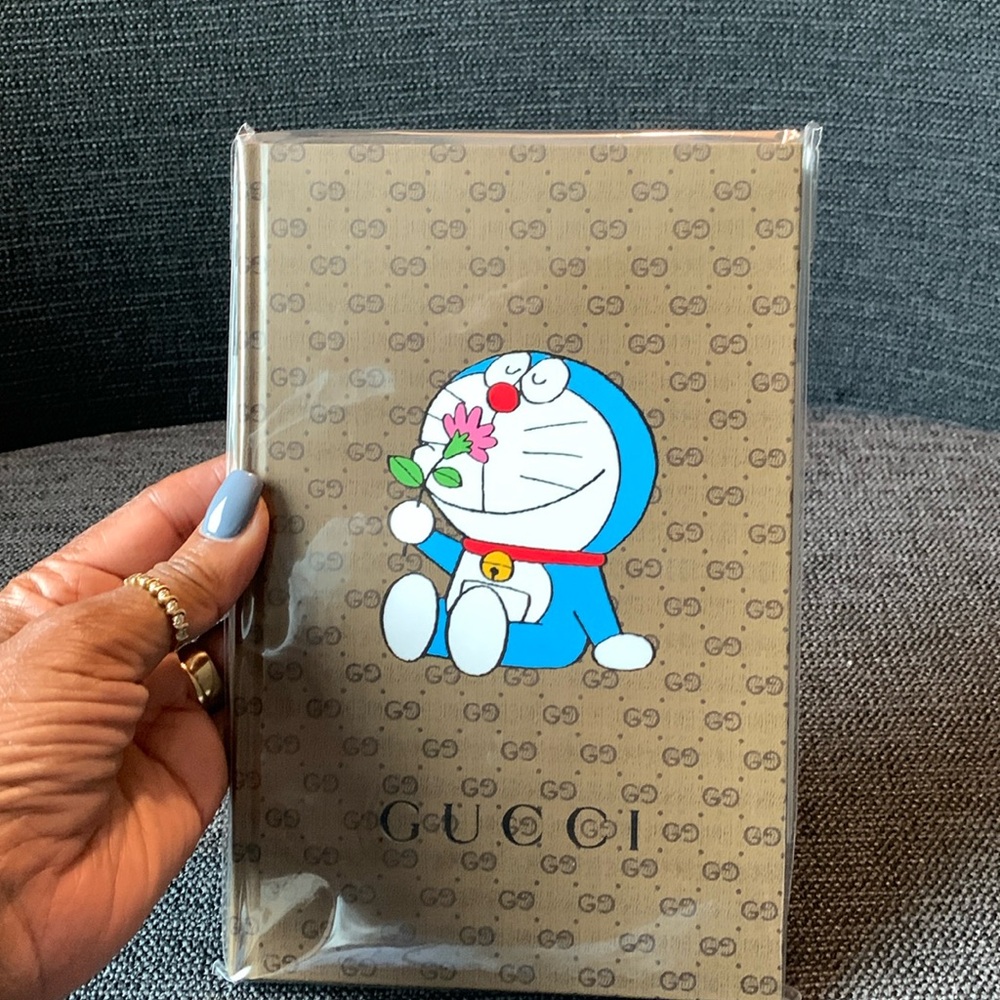 ✨NEW✨GUCCI X Doraemon Hardcover Notebook